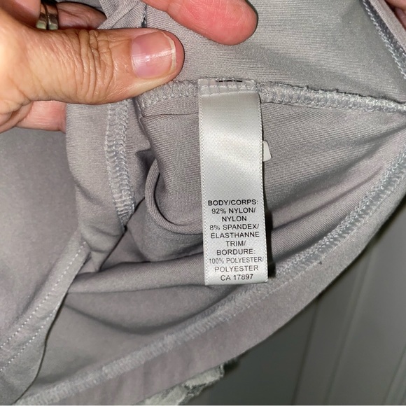 Banana Republic Silver/Grey Lace Top - Picture 5 of 5